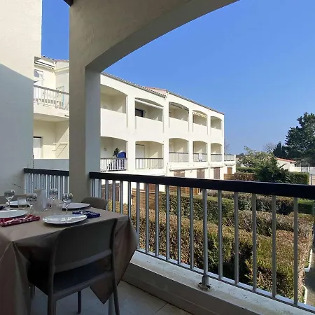2 Pieces Avec Balcon, Piscine, Proche A - 4 Couchages - Fr-1-246a-182 *